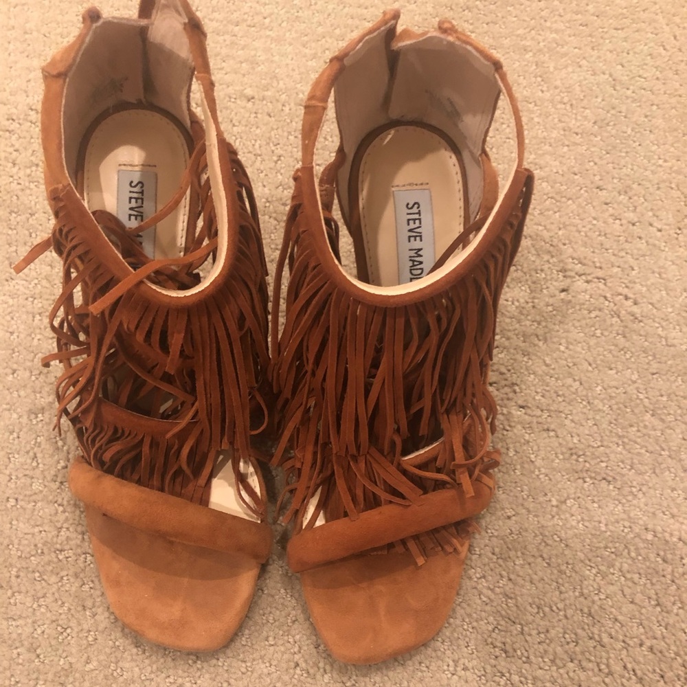 Brown Suede Heels